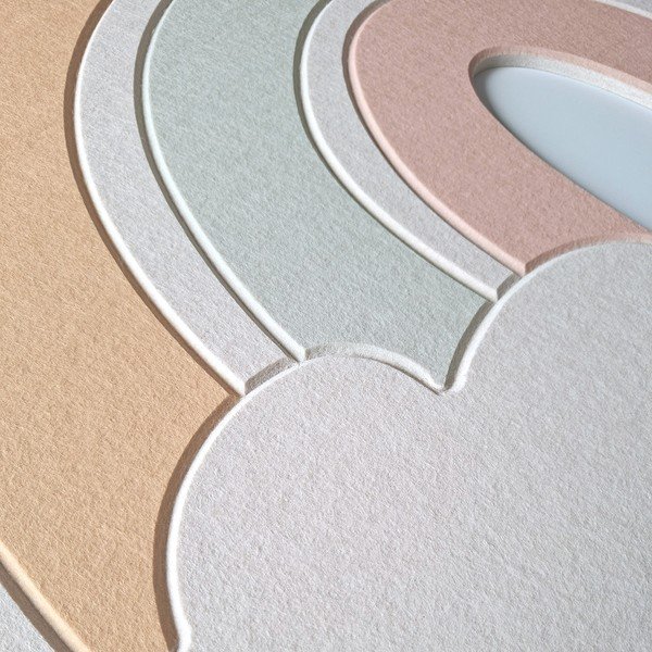 Akustická tabule Pastel Rainbow – Styler-image-2