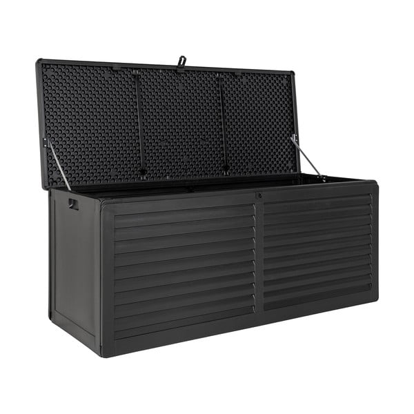 Černý zahradní úložný box Dubrovnik – House Nordic-image-3