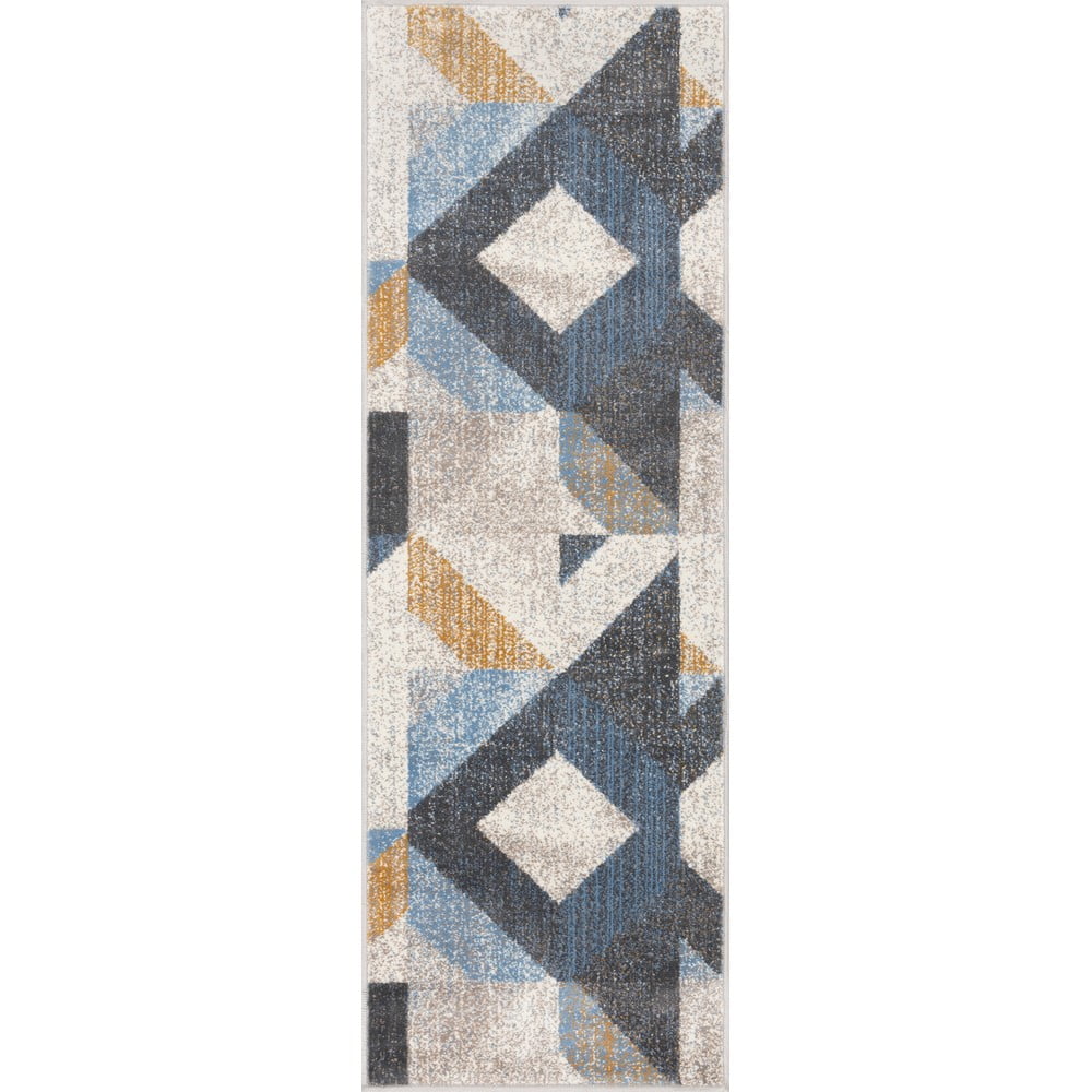 Světle šedý běhoun 67x200 cm Soft Halleby – FD