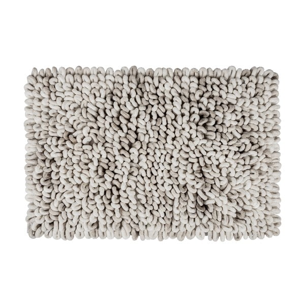Šedobéžová textilní koupelnová předložka 60x90 cm Lerici – Wenko