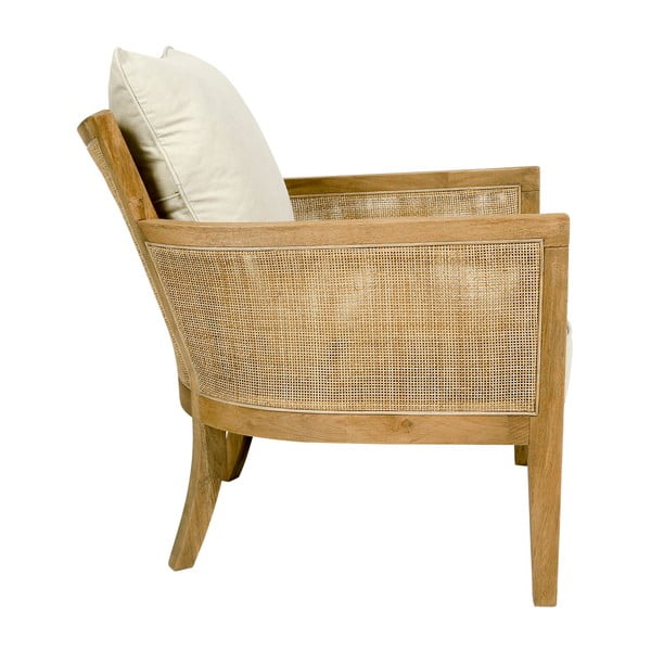 Krémové křeslo Laksoa – Côté Table-image-3