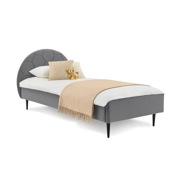 Šedá dětská postel 120x200 cm Mercury – Scandic-image-2