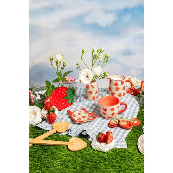 Vázy v sadě 3 ks z kameniny (výška 9,5 cm) Fruit – Sass & Belle-image-1