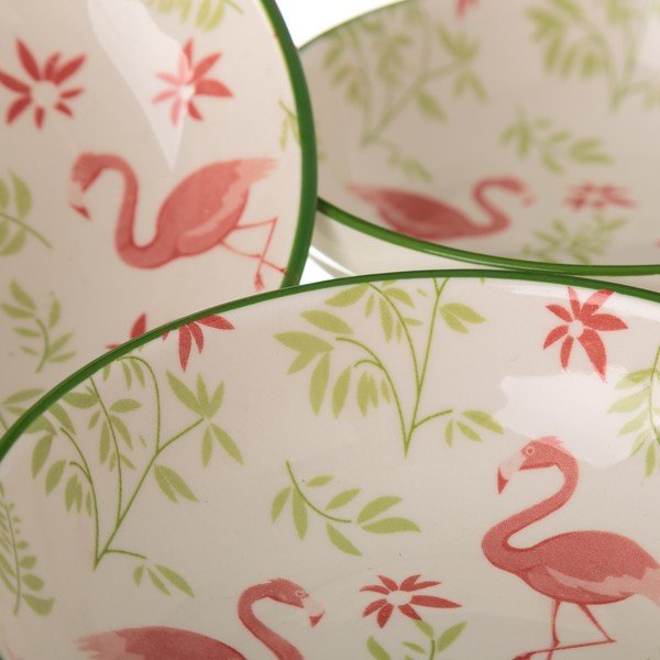 Porcelánová miska Unimasa Flamingo, ø 12,6 cm-image-1