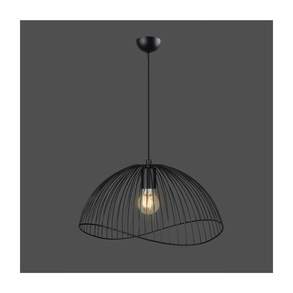 Černé závěsné svítidlo ø 40 cm Way – Squid Lighting-image-2