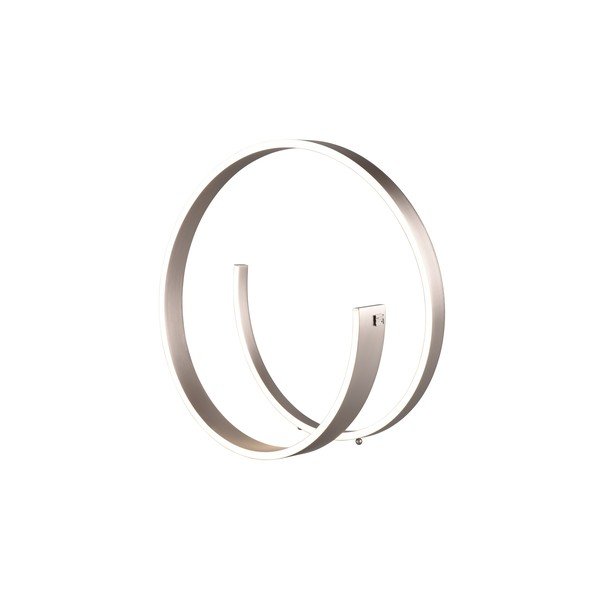 Šedá LED stolní lampa s hlasovým ovládáním/s ovládáním pomocí mobilní aplikace s kovovým stínidlem (výška 45 cm) Cinardi – CINQUE-image-2