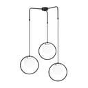 Černé kovové závěsné svítidlo Opviq lights Nazarios