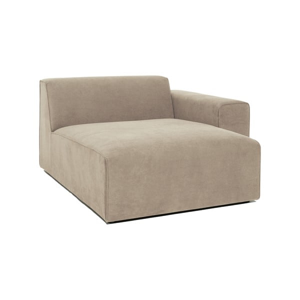 Béžový manšestrový modul pohovky (pravý roh) Sting - Scandic-image-2