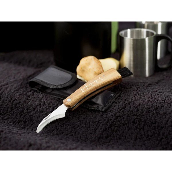 Houbařský kapesní nůž z nerezové oceli Mushroom – Sagaform-image-1
