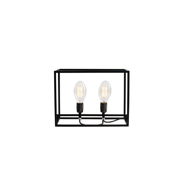 Černá stolní lampa Custom Form Metric