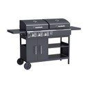 Plynový/na dřevěné uhlí gril Couple - Cattara