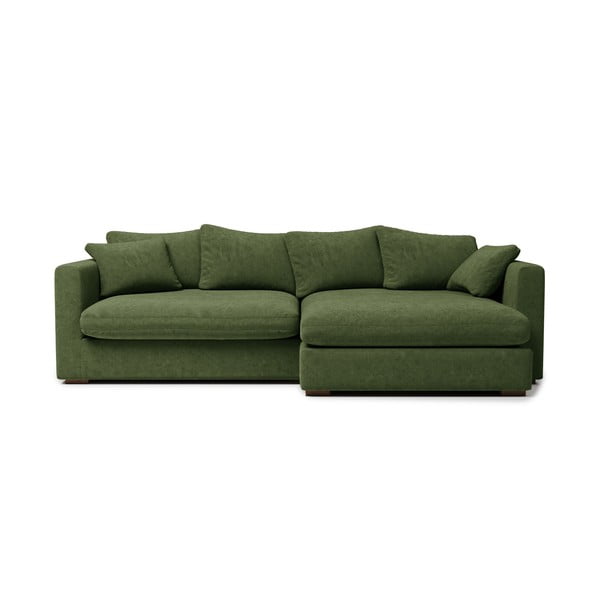 Tmavě zelená lenoška Comfy – Scandic