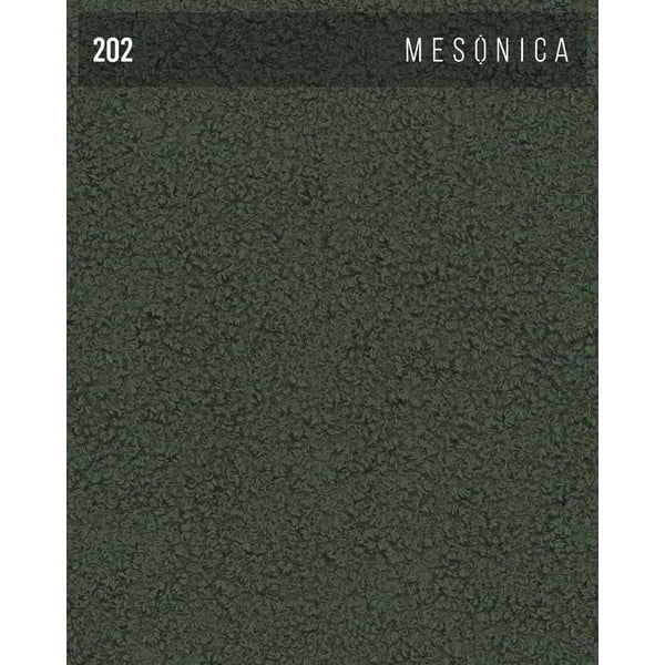 Zelený taburet z textilie bouclé Feiro – MESONICA-image-3