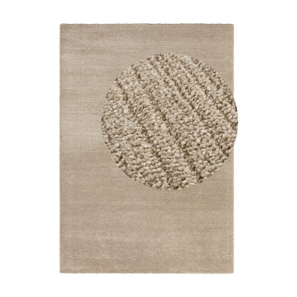 Hnědobéžový koberec Elle Decoration Glow Loos, 200 x 290 cm