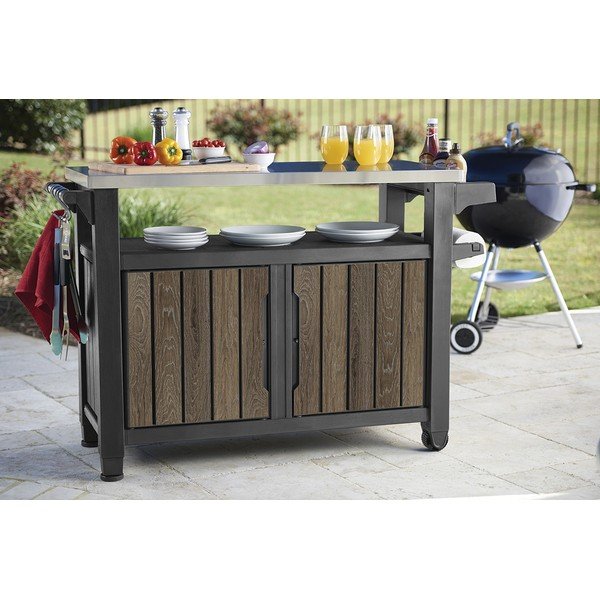 Zahradní barový stolek 134x52 cm Deco – Keter-image-3