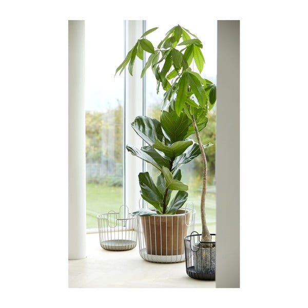 Drátěný kovový košík ø 38x18 cm Inu – Zone-image-3