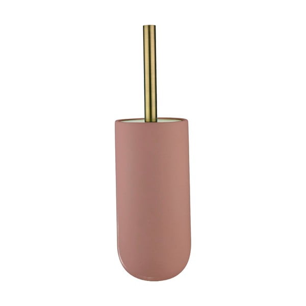 Růžová keramická WC štětka Lotus – Mette Ditmer Denmark