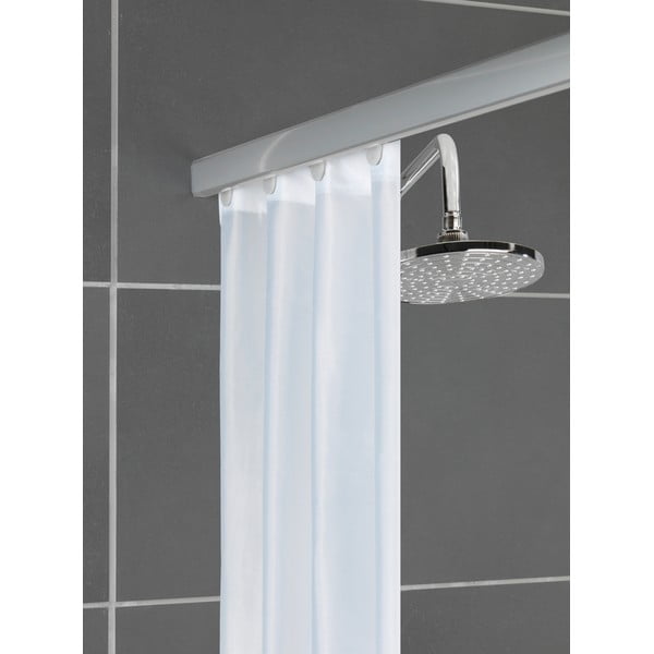 Tyč na sprchový závěs v leskle stříbrné barvě 75 - 125 cm Era – Wenko-image-4