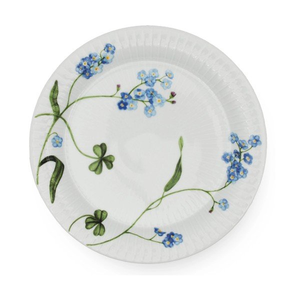 Bílý dezertní  porcelánový talíř ø 22 cm Hammershøi Summer – Kähler Design