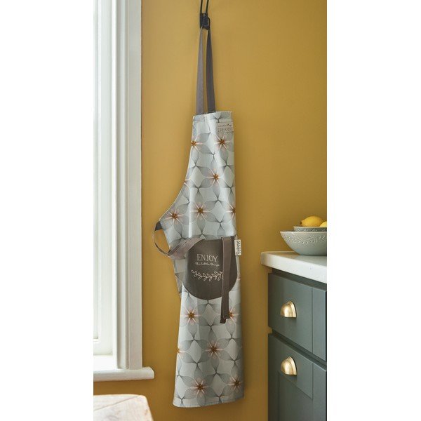 Modrá bavlněná zástěra Cooksmart ® Purity-image-1