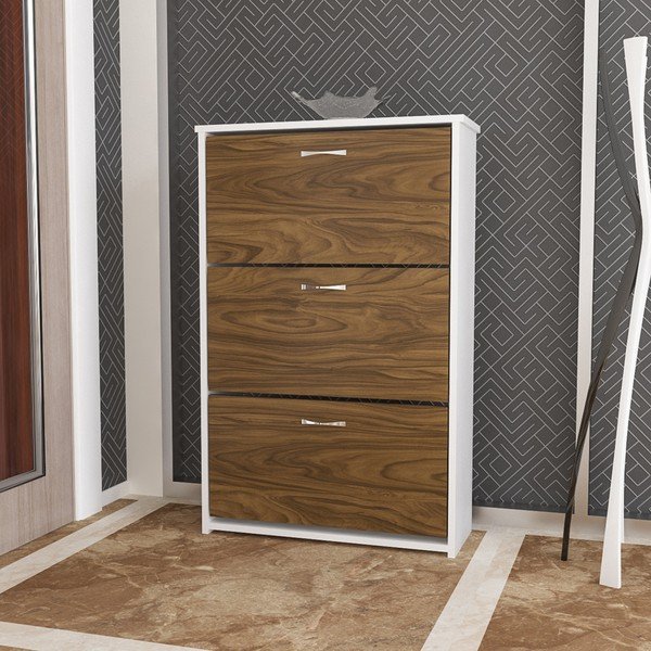 Hnědý třídvéřový botník Triplex-image-4