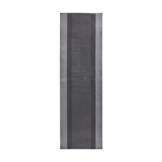 Šedý běhoun Hanse Home Basic, 80 x 400 cm