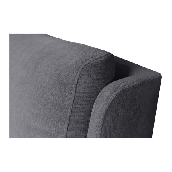 Šedá dvoulůžková postel Mazzini Beds Vicky, 160 x 200 cm-image-4