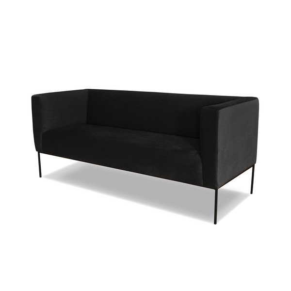 Černá dvojmístná pohovka Windsor & Co. Sofas Neptune-image-2