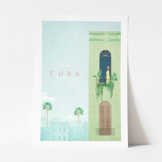 Plakát Travelposter Cuba, 30 x 40 cm