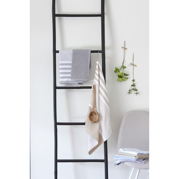 Sada 2 šedých utěrek s proužky Walra, 50 x 50 cm-image-2