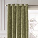 Khaki termo závěsy v sadě 2 ks z žinylky 117x183 cm Selene Luxury Chenille – Hyperion