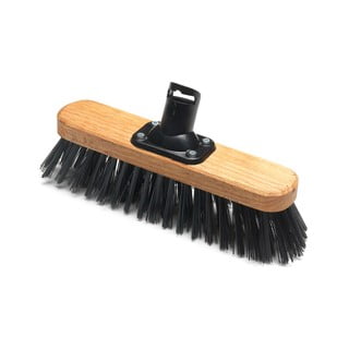 Hlavice na smeták s tuhými vlákny z recyklovaného plastu Addis Varnished, 27,5 cm
