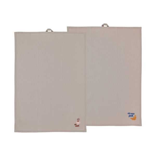 Bavlněné utěrky v sadě 2 ks 50x70 cm Bistro – Södahl