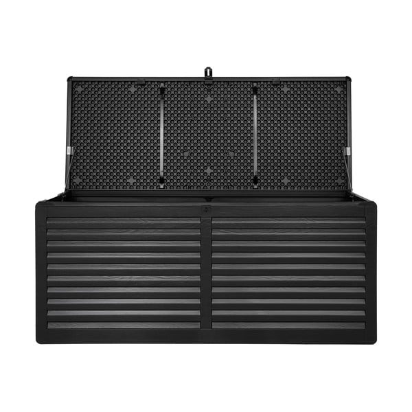 Černý zahradní úložný box Dubrovnik – House Nordic-image-1