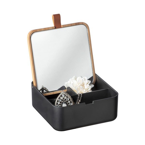 Černý organizér se zrcadlem Wenko Bovisa-image-2