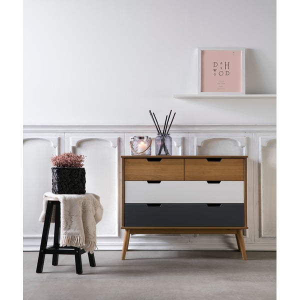 Komoda z borovicového dřeva Marckeric Cusco, 100 x 82 cm-image-1