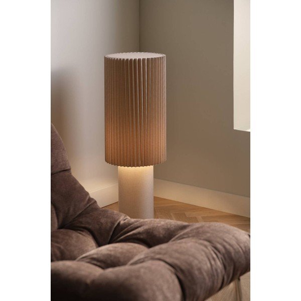 Béžová látková stojací lampa (výška 80 cm) Harriet – Jotex-image-1