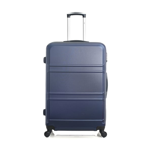 Modrý cestovní kufr na kolečkách Hero Utah, 97 l