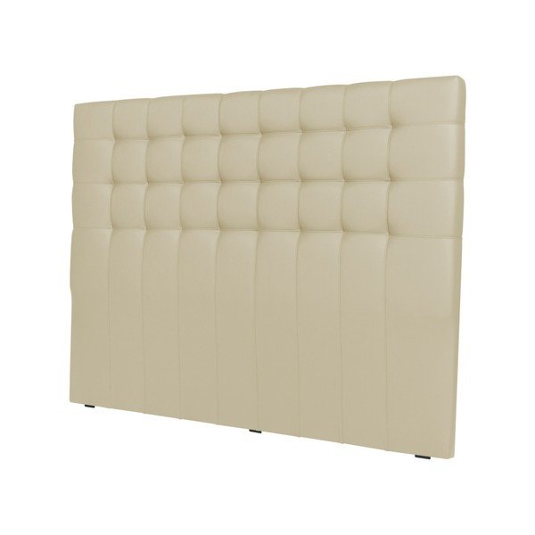 Krémové čelo postele Cosmopolitan design Torino, šířka 142 cm