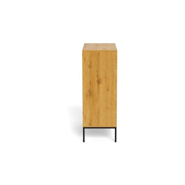 Komoda v dekoru dubu v přírodní barvě 80x110x40 cm Palmdale – Actona-image-3