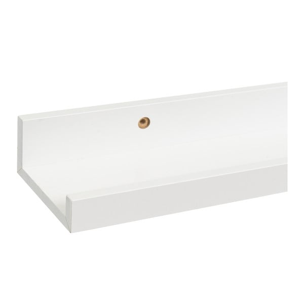 Bílá police na obrázky 80 cm – Casa Selección-image-2