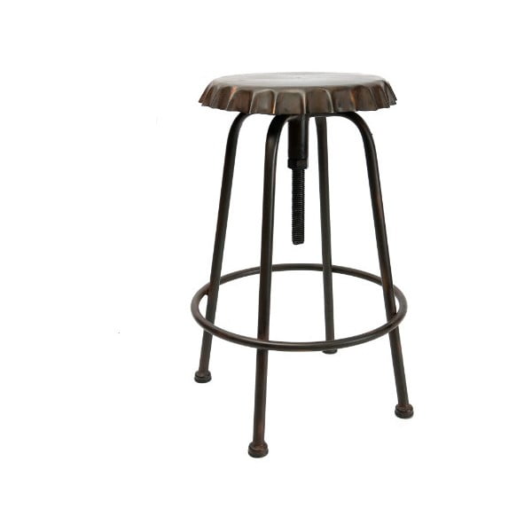 Kovová stolička Tabouret Vintage