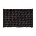 Antracitová textilní koupelnová předložka 50x80 cm Ecoli – Wenko