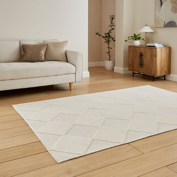 Krémový pratelný koberec 160x230 cm Lyna Cream – Think Rugs-image-2