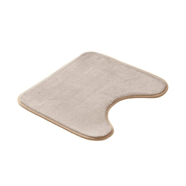 Béžová WC koupelnová předložka 45x45 cm Vitamine – douceur d'intérieur-image-2
