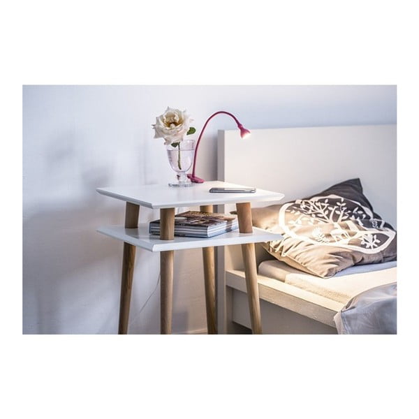 Tmavě tyrkysový konferenční stolek Ragaba Square, 43 x 43 cm-image-1