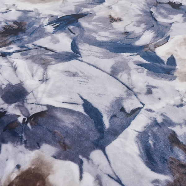 Fialové povlečení na jednolůžko z mikroplyše 140x200 cm Riana – My House-image-2