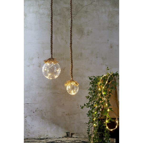 Hnědý LED světelný řetěz Star Trading Jutta, délka 2 m-image-3