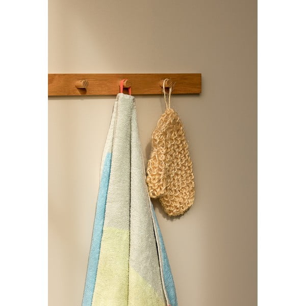 Nástěnný věšák v dekoru dubu v přírodní barvě 40 cm Cosplay – Hübsch-image-1