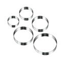 Sada 5 vykrajovátek ve tvaru kruhu Metaltex Cookie Cutters